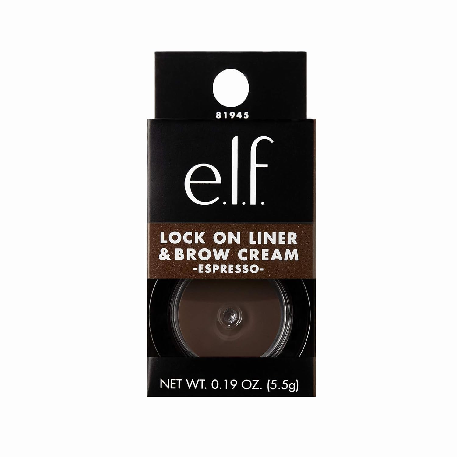 Lock on Liner and Brow Cream, Lines Eyes & Defines Eyebrows, Espresso, 0.19 Oz (5G)