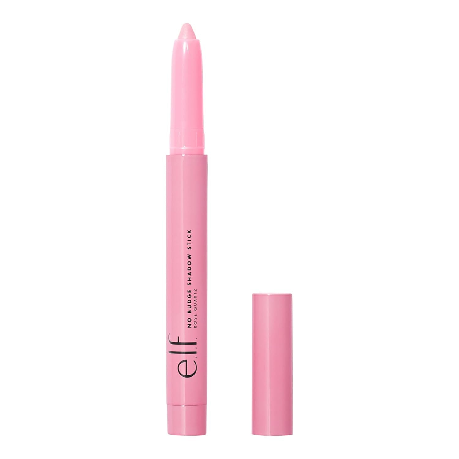 No Budge Shadow Stick, Long-Lasting Cream Eyeshadow Stick for High-Pigment, Metallic Color, Vegan & Cruelty-Free, Rose Quartz