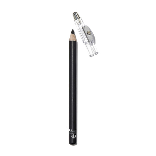 Satin Eyeliner Pencil with Builtin Sharpener, Black, 0.03 Oz