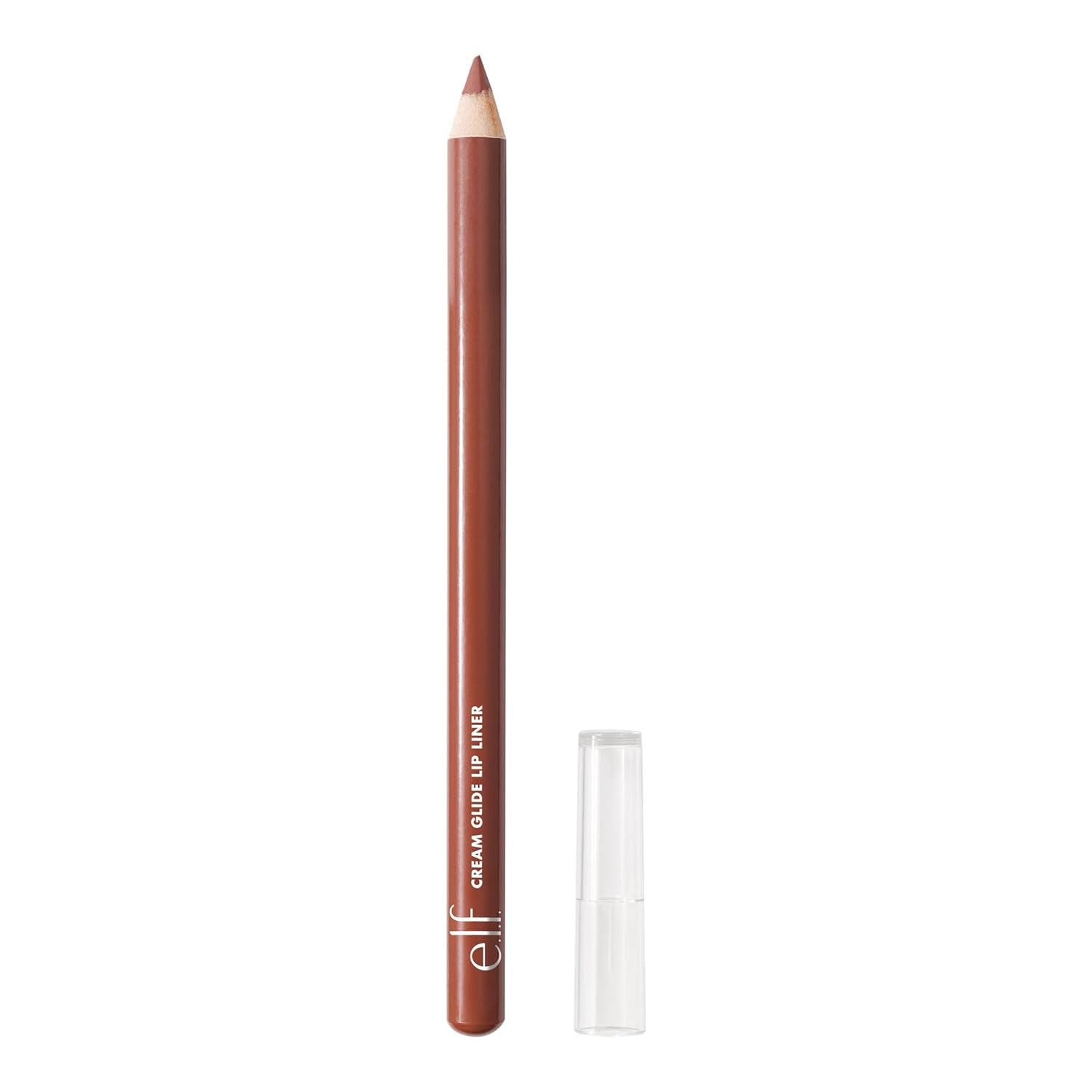 Cream Glide Lip Liner, Highly-Pigmented Pencil for Shaping & Sculpting Lips, Semi-Matte Finish, Vegan & Cruelty-Free, Mauve Aside