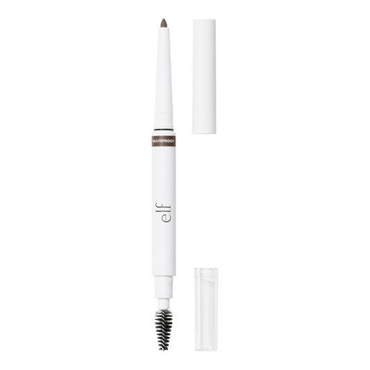 Instant Lift Waterproof Brow Pencil, Long-Lasting Eyebrow Pencil for Grooming & Shaping Brows, Vegan & Cruelty-Free, Deep Brown