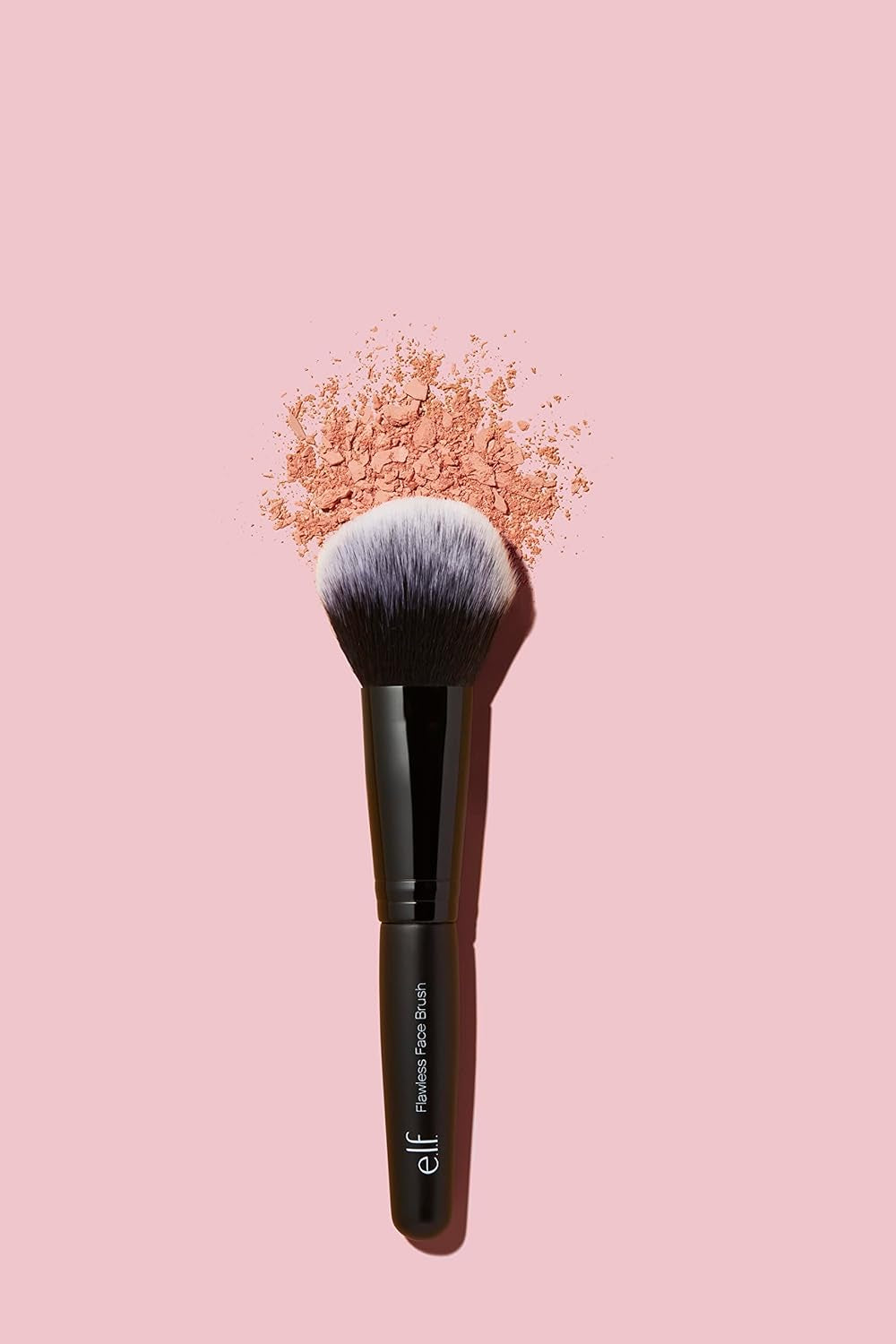 Flawless Face Brush, Vegan Makeup Tool for Flawlessly Contouring & Defining with Powder, Blush & Bronzer, Made with Cruelty-Free Bristles (Pack of 2)