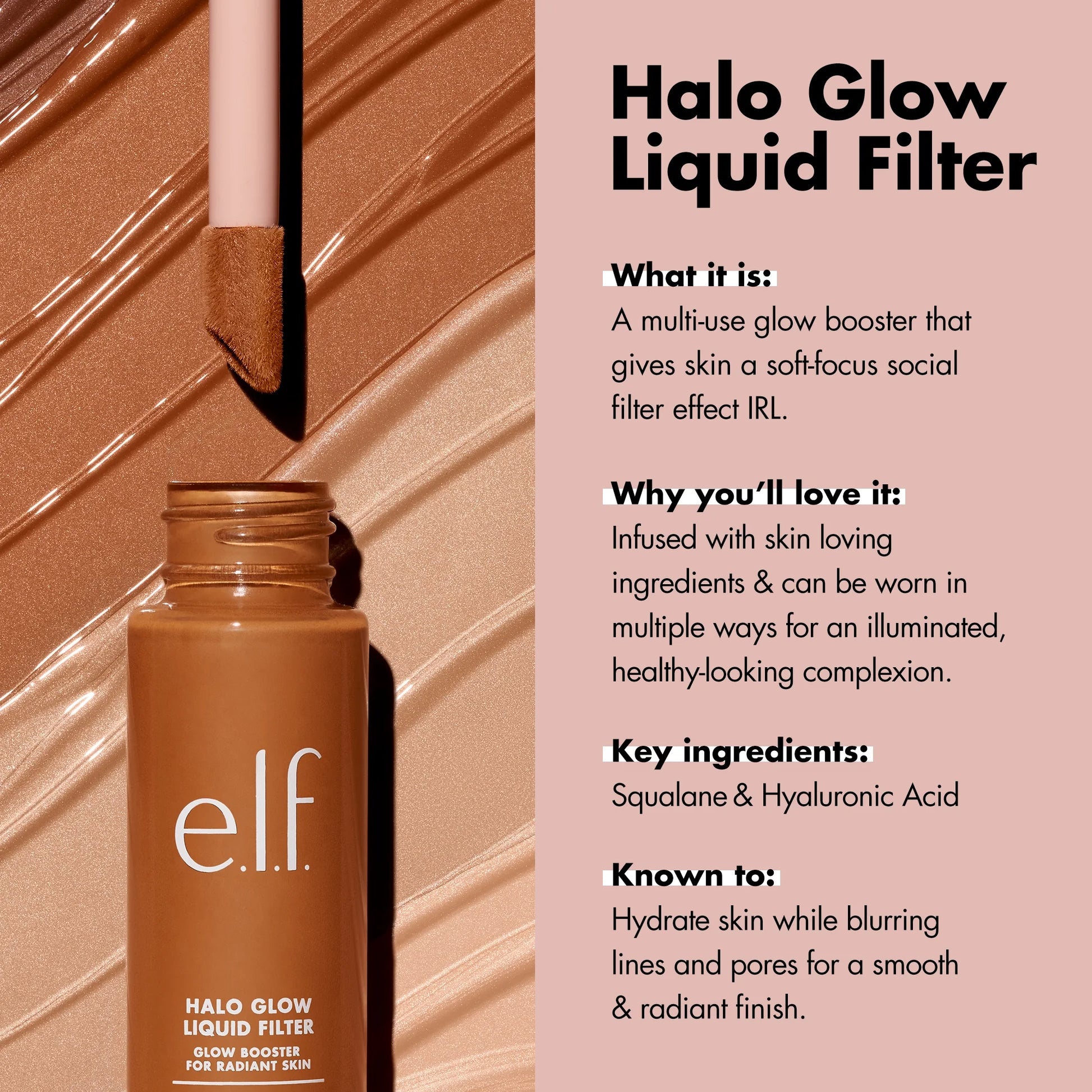 Halo Glow Liquid Filter, 0 Fair, 1.06 Fl Oz