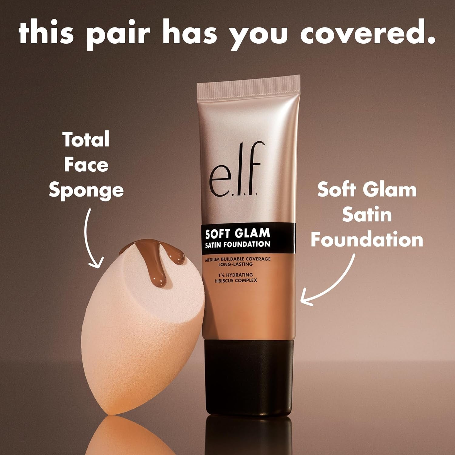 Soft Glam Foundation, Medium Coverage, Long-Lasting & Buildable Foundation for a Smooth, Satin Finish, Vegan & Cruelty-Free, 13 Fair Neutral