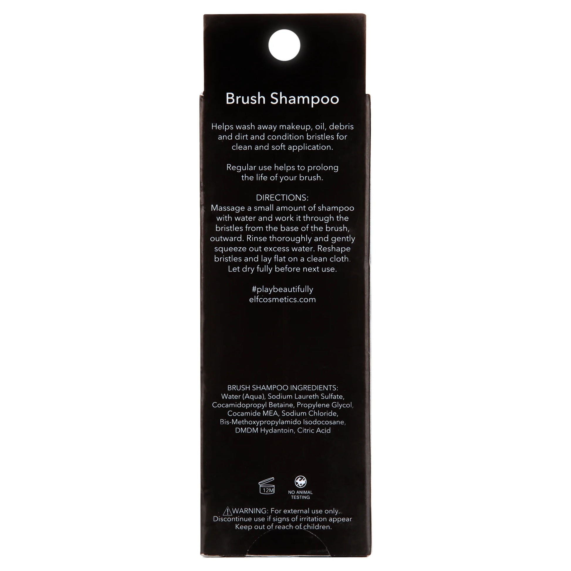 E.L.F. Makeup Brush Shampoo, 4.1 Fl Oz